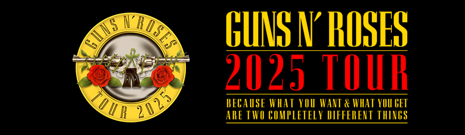 GUNS N’ ROSES 2025 LIVE IN JAPAN TOUR SP