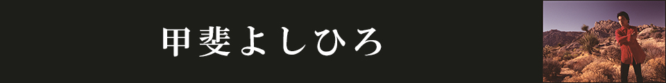 甲斐よしひろ
