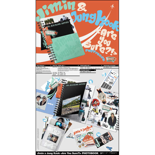 Jimin x Jung Kook ＜Are You Sure?!＞ PHOTOBOOK【グッズ】 | Jimin x 