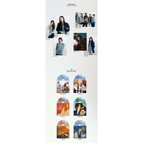 NewJeans How Sweet Double Single Album (Weverse POB) - Versione Standard O Weverse Album, Contatore Hanteo