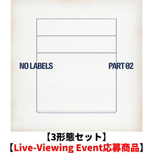 YEONJUN / NO LABELS: PART 02【3形態セット】【Live-Viewing Event応募商品】【CD】