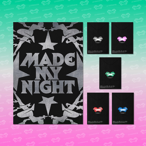 LE SSERAFIM / Made My Night(COMPACT ver.)【5形態セット】【CD MAXI】