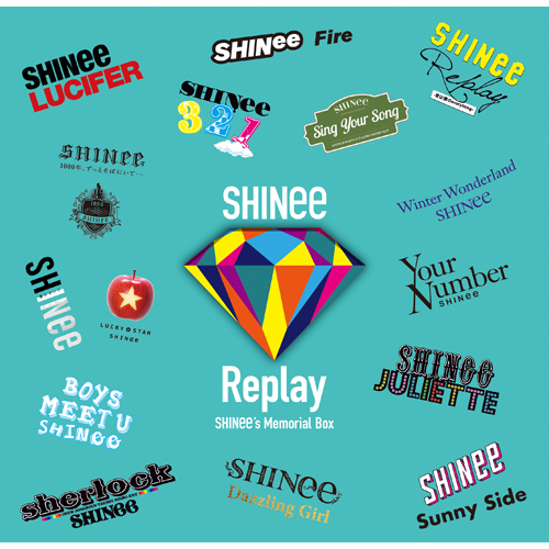 SHINee's Memorial Box “Replay”【CD MAXI】【+DVD】【+GOODS