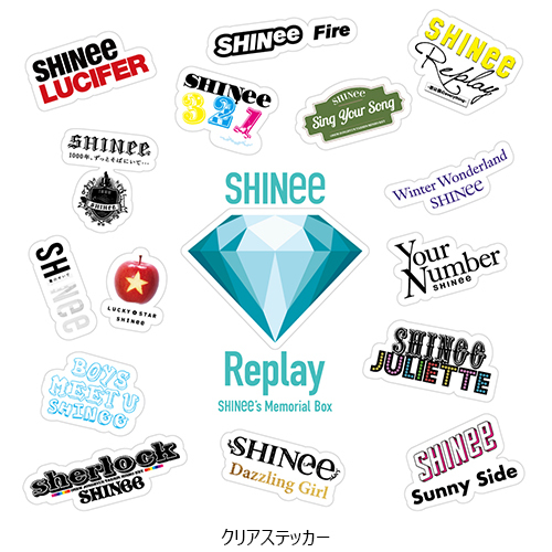 SHINee's Memorial Box “Replay”【CD MAXI】【+DVD】【+GOODS