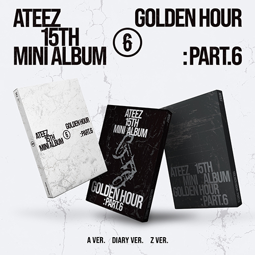 ATEEZ / GOLDEN HOUR : Part.6【3形態セット】【CD】