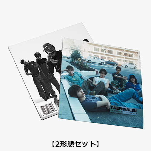 CORTIS / GREENGREEN_playextended (Vinyl ver.)【2形態セット】【アナログ】