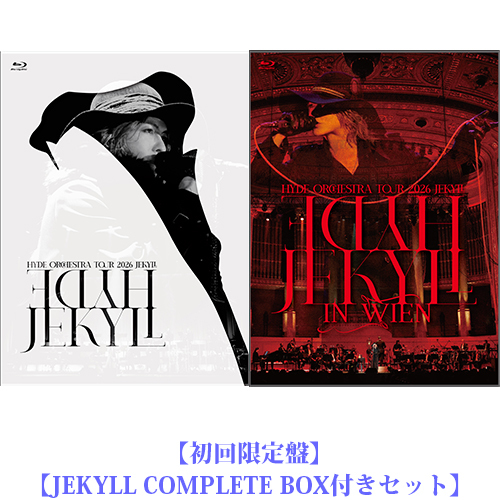HYDE / HYDE Orchestra Tour 2026 JEKYLL【初回限定盤】【JEKYLL COMPLETE BOX付きセット】【Blu-ray】【+CD】