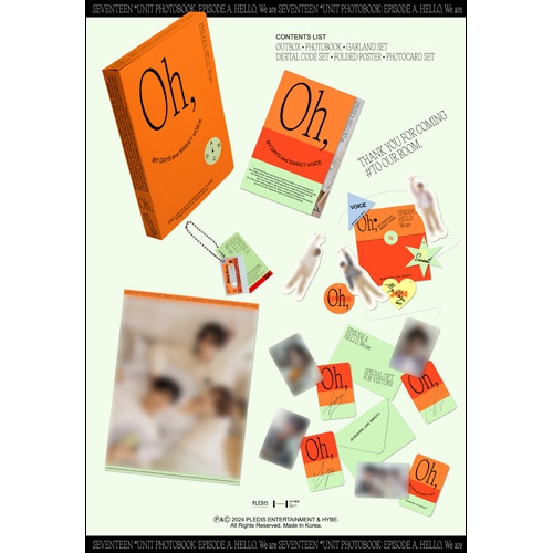 SEVENTEEN UNIT PHOTOBOOK 'EPISODE A&B'【グッズ】 | SEVENTEEN