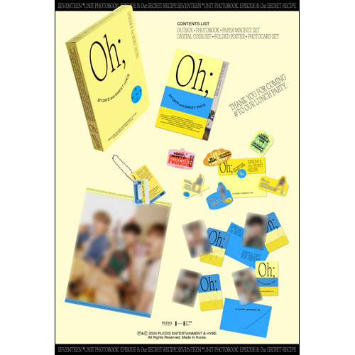 SEVENTEEN UNIT PHOTOBOOK 'EPISODE A&B'【グッズ】 | SEVENTEEN