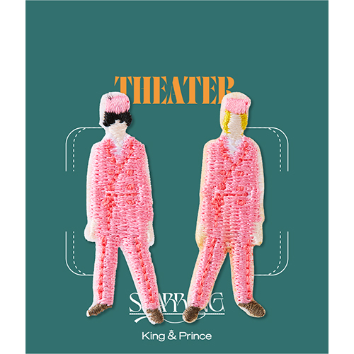 King & Prince / ワッペンシール Theater　①ピンク衣装【King & Prince POP-UP STORE 2026 STARRING】【オンライン販売第二弾】