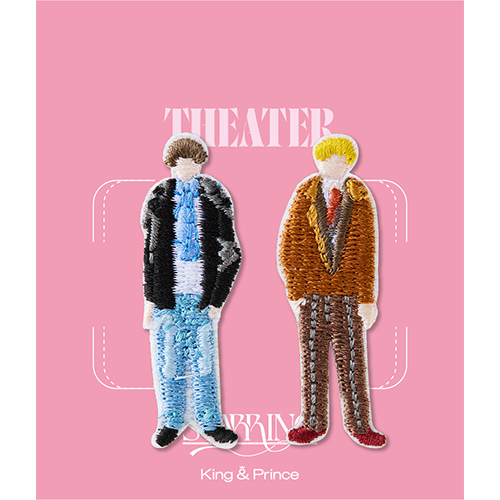 King & Prince / ワッペンシール Theater　②私服風【King & Prince POP-UP STORE 2026 STARRING】【オンライン販売第二弾】