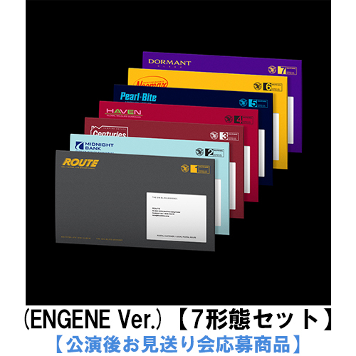 ENHYPEN / THE SIN : BLISS (ENGENE Ver.)【7形態セット】【公演後お見送り会応募商品】【CD】