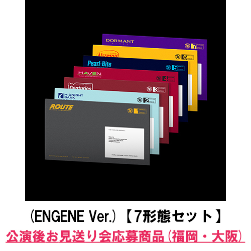 ENHYPEN / THE SIN : BLISS (ENGENE Ver.)【7形態セット】【公演後お見送り会応募商品(福岡・大阪)】【CD】