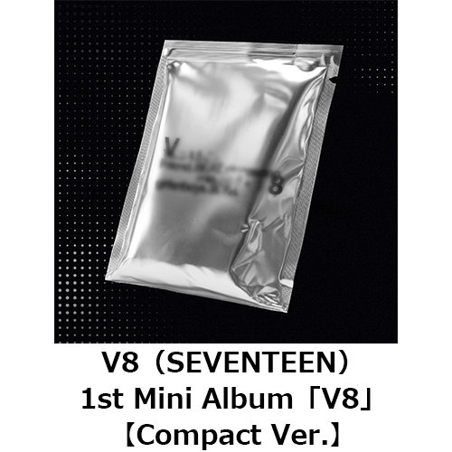 V8（SEVENTEEN） / 1st Mini Album「V8」【Compact Ver.】【CD】