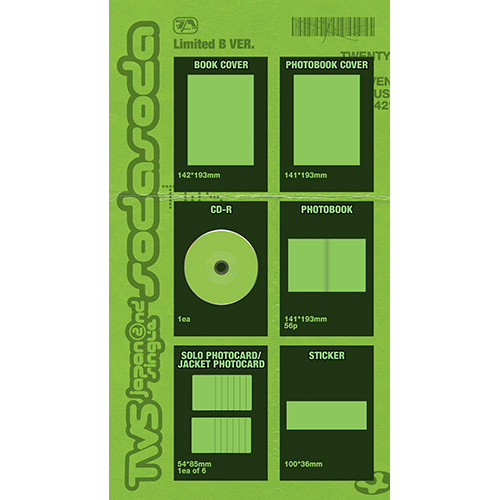 TWS / SODA SODA【初回限定盤B】【CD MAXI】【+フォトブック】