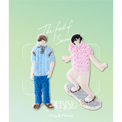 King & Prince / ワッペンシール　The feel of Summer【King & Prince POP-UP STORE 2026 STARRING】
