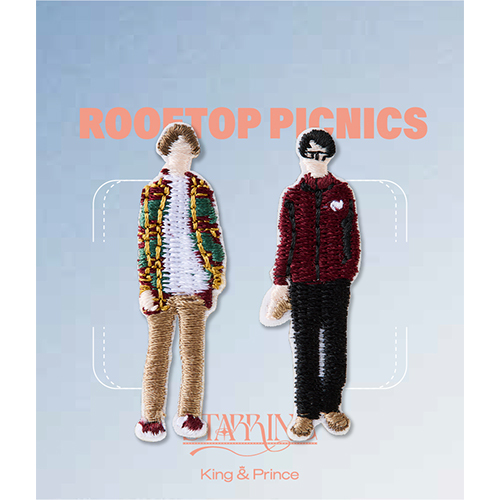 King & Prince / ワッペンシール　ROOFTOP PICNICS【King & Prince POP-UP STORE 2026 STARRING】