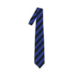ビリー・アイリッシュ / Billie Eilish Pop Up Store Billie Eilish Black & Blue Striped Necktie