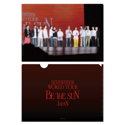 SEVENTEEN / SEVENTEEN WORLD TOUR [BE THE SUN] JAPAN / A5クリアファイル（Blu-ray）