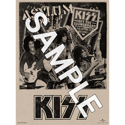 KISS / オフ・ザ・サウンドボード: サンアントニオ、TX 1985 / アルバム・カヴァ―・ステッカー