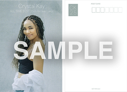 Crystal Kay / ALL TIME BEST 25th Anniversary / ポストカード