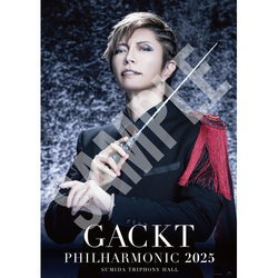 GACKT / GACKT PHILHARMONIC 2025 / B3ポスター