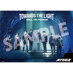 ATEEZ / 2024 ATEEZ WORLD TOUR [TOWARDS THE LIGHT : WILL TO POWER] IN JAPAN / 布ポスター