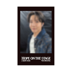 j-hope / j-hope Tour ‘HOPE ON THE STAGE’ The Original / カラーインスタントフォト風カード×1枚(サイズ：86 × 54mm)