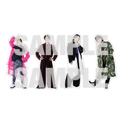 Aぇ! group / Runway / フレークステッカーセット（メンバーソロ４種セット）