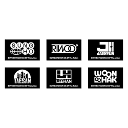 BOYNEXTDOOR / The Action / メンバーロゴステッカー