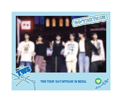 TWS / TWS TOUR ‘24/7:WITH:US’ IN SEOUL / カラーインスタントフォト風カード