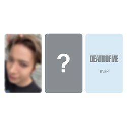 EVAN / DEATH OF ME / フォトカード