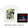 Mrs. GREEN APPLE / In the Morning Tour - LIVE at TOKYO DOME CITY HALL  20161208+MGA Comic T-Shirt【UNIVERSAL MUSIC STORE限定】【受注生産限定商品】【Blu-ray】【+Tシャツ】