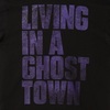 ザ・ローリング・ストーンズ / Ghost Town Black Distressed Tongue Tee 