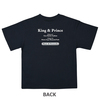 King & Prince / King & Princeとうちあげ花火 ロゴTシャツ / ネイビー【事前オンライン販売 第1期】