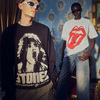 ザ・ローリング・ストーンズ / RS No,9 Harajuku【The Rolling Stones Mick Jagger Boxy Fit Long Sleeve T-Shirt】