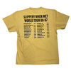 ボン・ジョヴィ / Bon Jovi Pop Up Store 2024 Slippery When Wet Tee【Yellow】