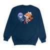 Ado / Crunchyroll x Ado - Hime & Ado Crew Sweatshirt - Exclusive
