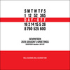SEVENTEEN / SEVENTEEN 2025 WALL CALENDAR【2次販売】
