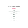 TOMORROW X TOGETHER / The Name Chapter: TEMPTATION(Lullaby ver.)【単品ランダム】【CD】