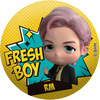 BTS / [TinyTAN Butter]OFFICIAL缶バッジ