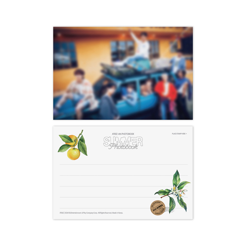 ATEEZ / ATEEZ 2024 SUMMER PHOTOBOOK / ポストカード